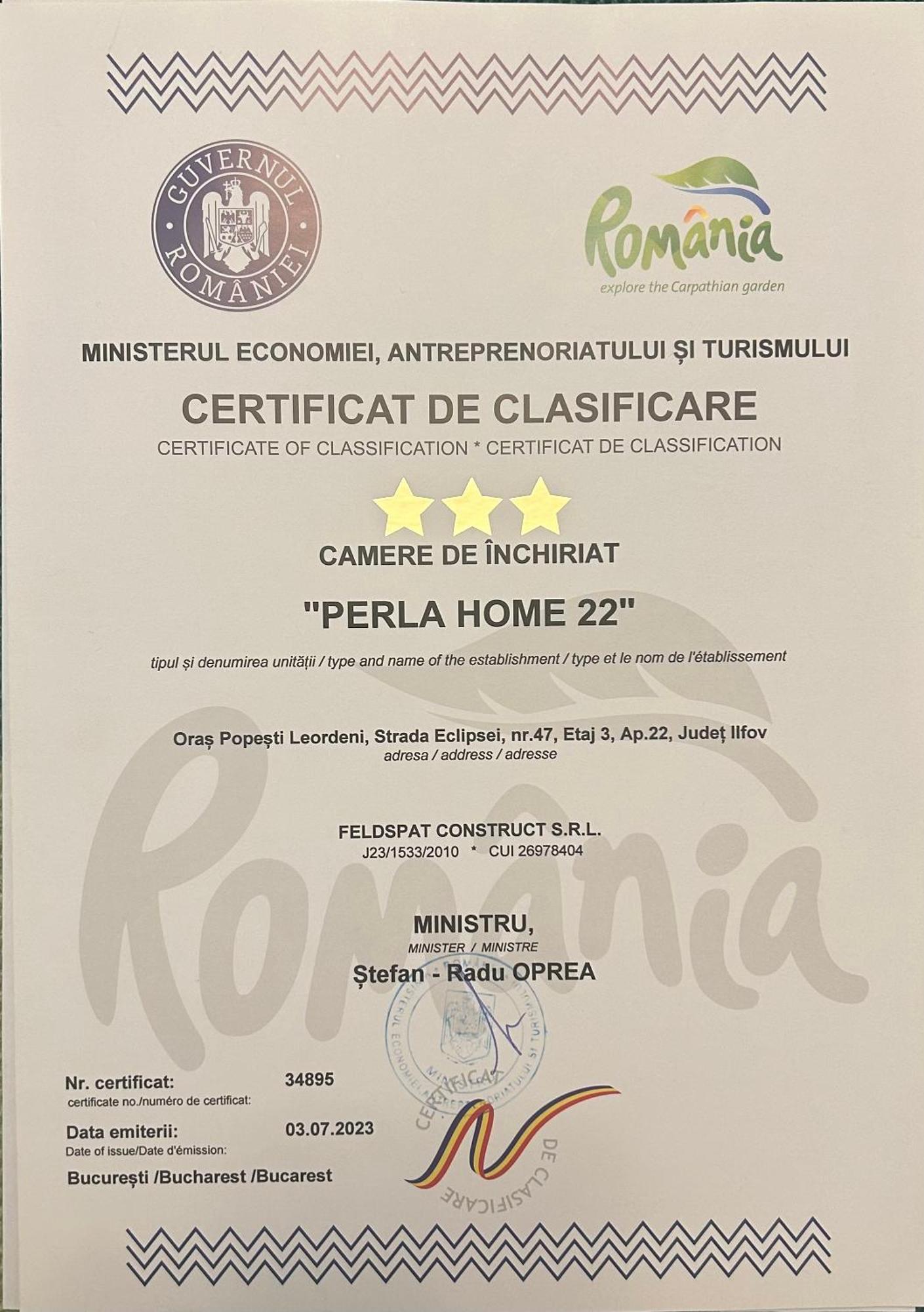 Perla Home - Studio 22 Popesti-Leordeni Kültér fotó